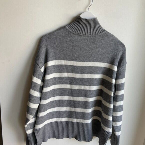 Zara Striped Knit Sweater - Picture 7 of 7